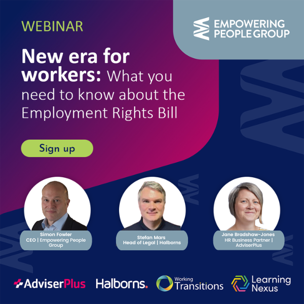 Webinar - New era for workers: What you need to know about the Employment Rights Bill