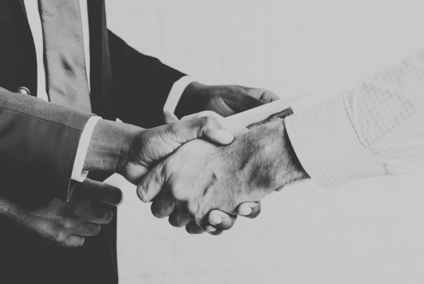 People shaking hands