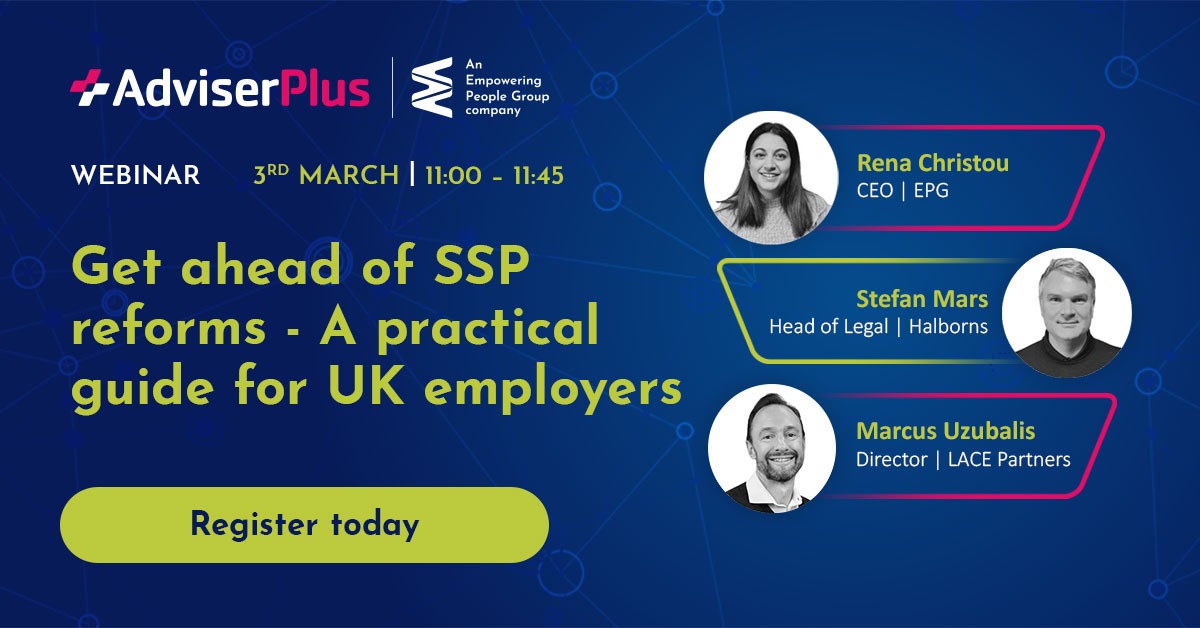 EPG webinar SSP reforms promotional graphic