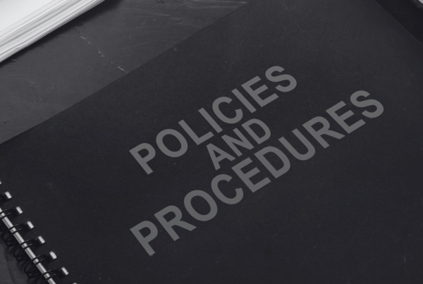 Policies and procedures